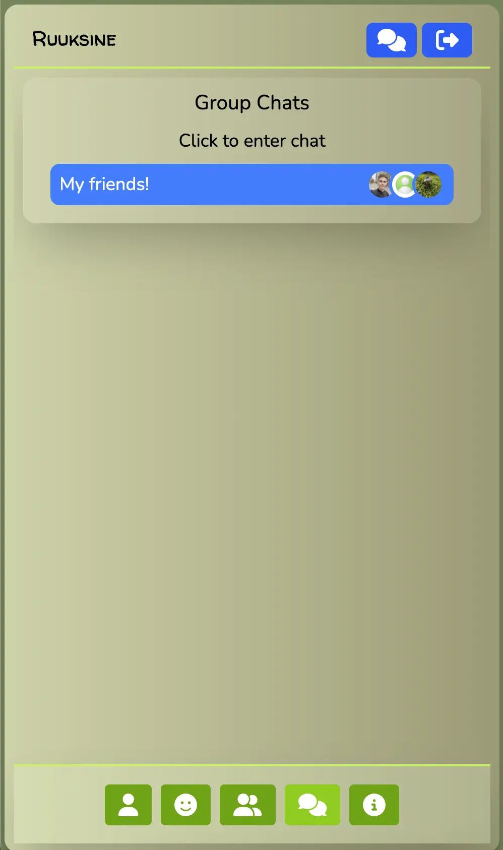 Co.Blog author client in mobile view